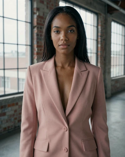 Amara, 27, from Midtown Atlanta, in a modern loft